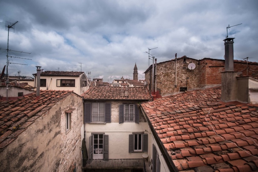 View to the Duomo Just Infront of Pitti Palace — отель с удобствами в Флоренции