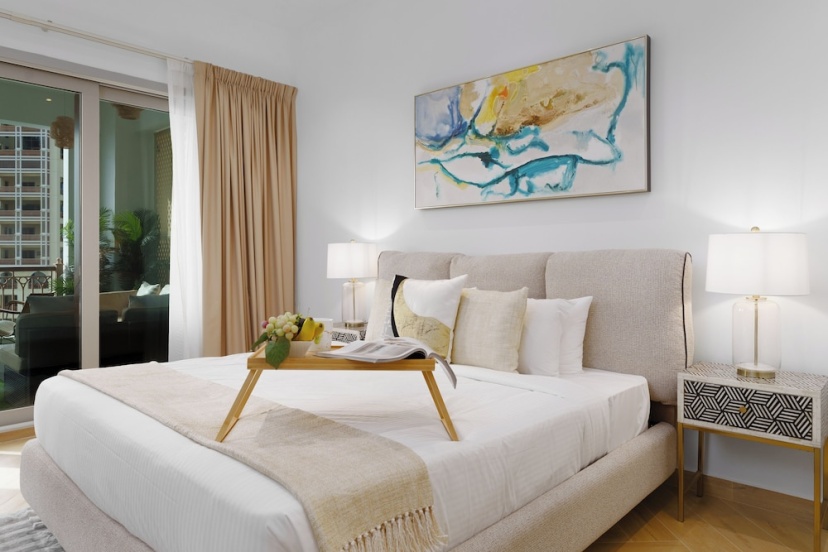 Maison Privee - High-End Palm Apt w/ Picturesque Seafront Views — отель в Дубае, Объединенные Арабские Эмираты