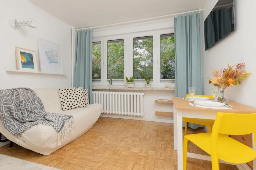 Sweet Studio Saska Kepa by Renters — отель с удобствами в Варшаве