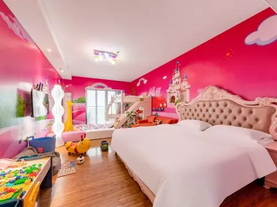 Guangzhou Macaron Family Apartment — отель с удобным расположением в Гуанчжоу
