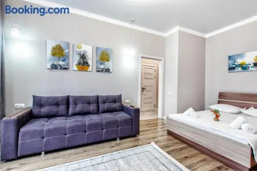 Apartments ZK ALMA PARK — отель с удобствами в Астане