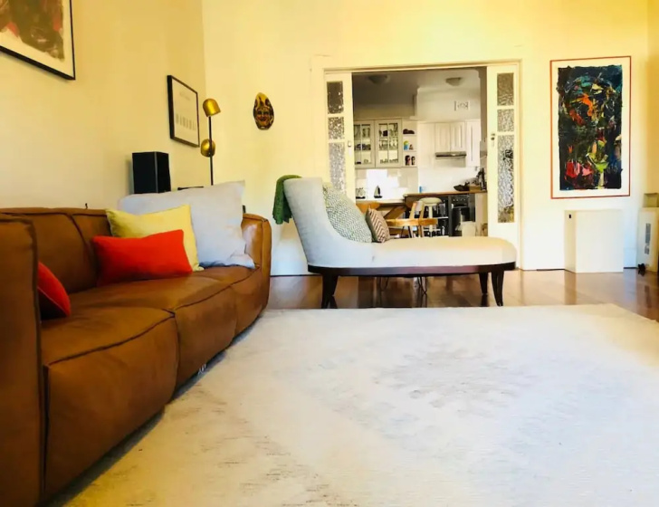 Spacious Apartment Close to Sailing Club and Beach — отель с удобствами в Сиднее