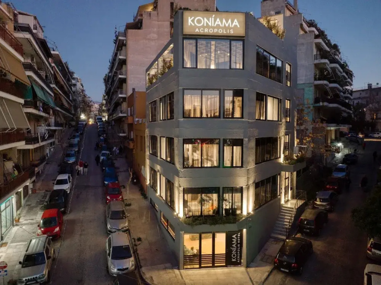 Koniama Acropolis — забронировать отель в Афины