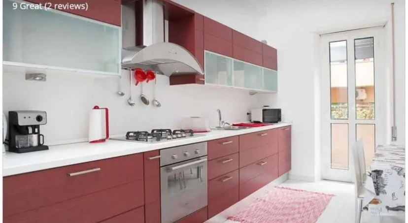 The Red Kitchen House — комфортный отель в Риме