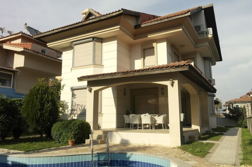 Villa with Private Pool in Icmeler — отель с удобствами в Мармарисе