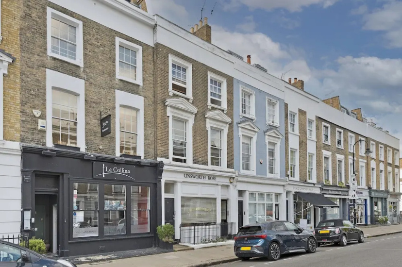 Superb Studio Apartment With Garden Views Near Camden — отель с удобствами в Лондоне