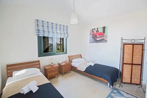 Picture Relaxing Beside Your Private Pool in Protaras Reading Your Favourite Book, Protaras Villa 1320 — комфортный отель в Протарас