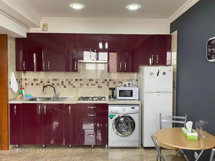 Eznik Koghbatsi- Amiryan crossroads 1 bedroom Newly Renovated apartment KO200 — отель с удобствами в Ереван