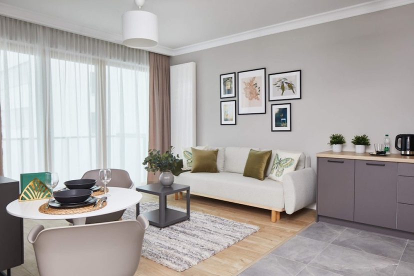 Metro Imielin 9th Floor Apartment — комфортный отель в Варшаве