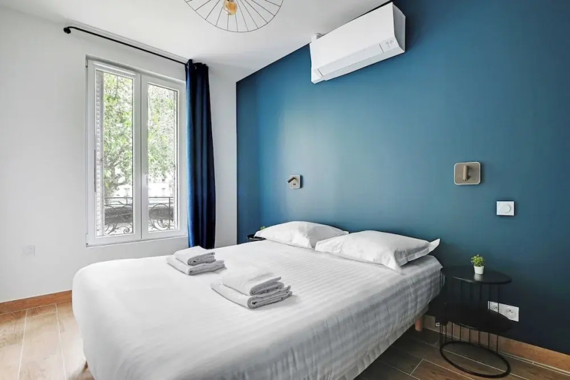 Refreshing 2bd/6p Apartment - 18th ard — отель с удобным расположением в Париже