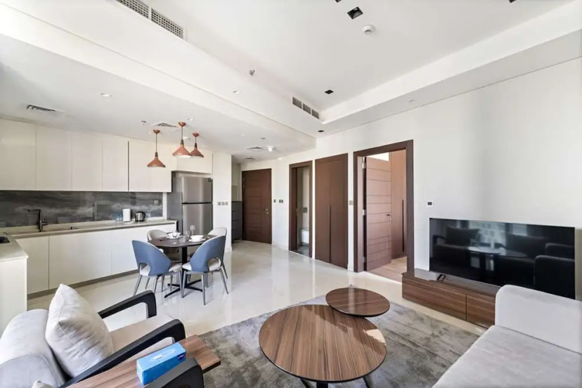 Modern 1BR With Stunning Views in Business Bay — отзывы гостей и цены