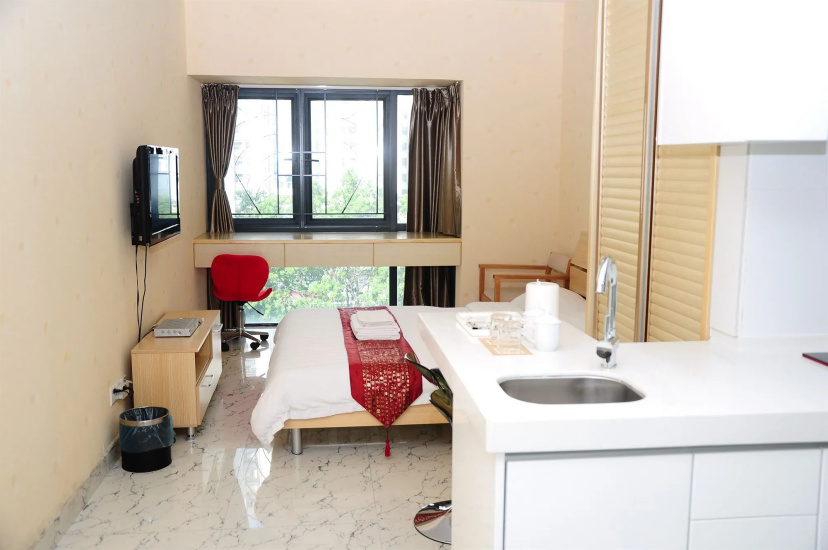 Shengang Apartment Shenzhen Yuhedi Branch — отель с удобным расположением в Шэньчжэне