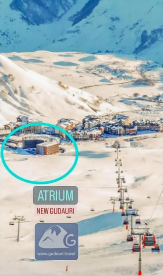Gudauri Travel Apartments in Atrium (New Gudauri) — отель с удобным расположением в Гудаури