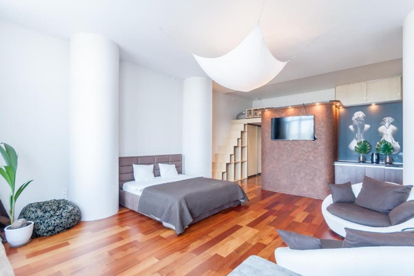 Loft studio with Sauna by URBAN RENT — отзывы гостей и цены