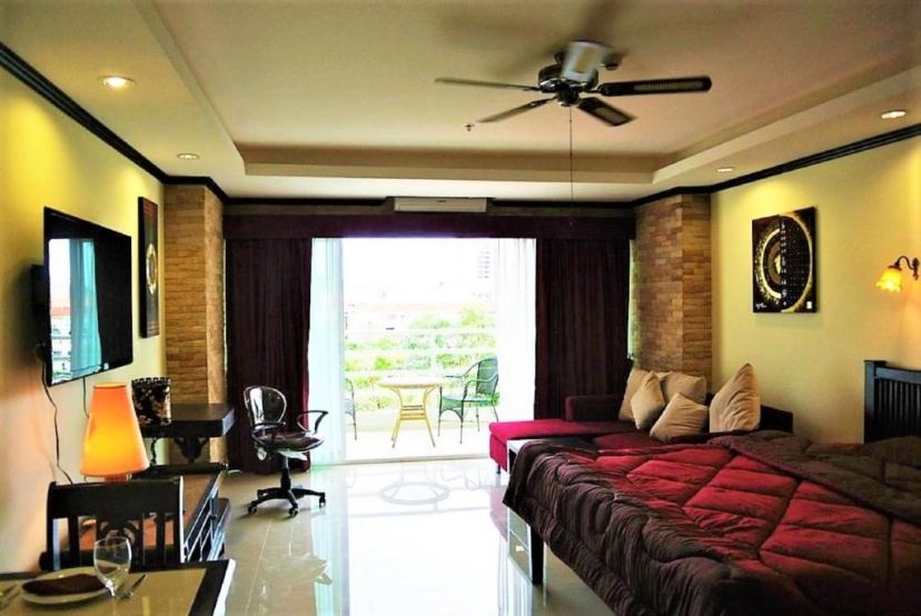 View Talay 5 Studio Apartment - Close to the Beach — комфортный отель в Паттайе