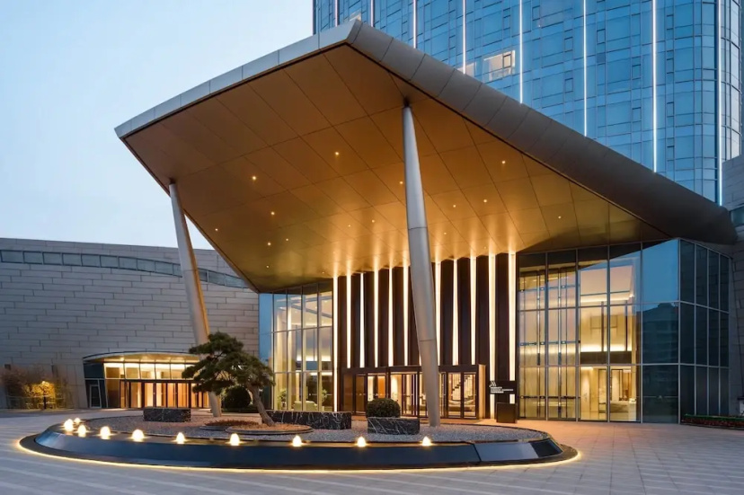 Qingdao Marriott Hotel Jiaozhou — отель с удобствами в Циндао