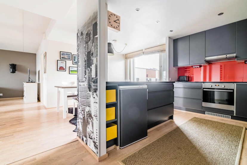 Beautiful penthouse in the center of Helsinki — отель с удобствами в Хельсинки