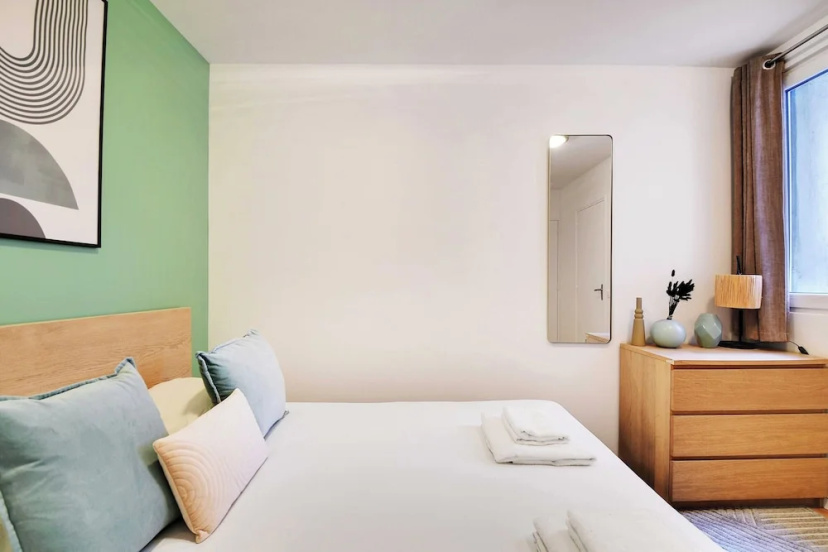 Charming Apartment - 2br/6p - Menilmontant — отель в Париже, Франция