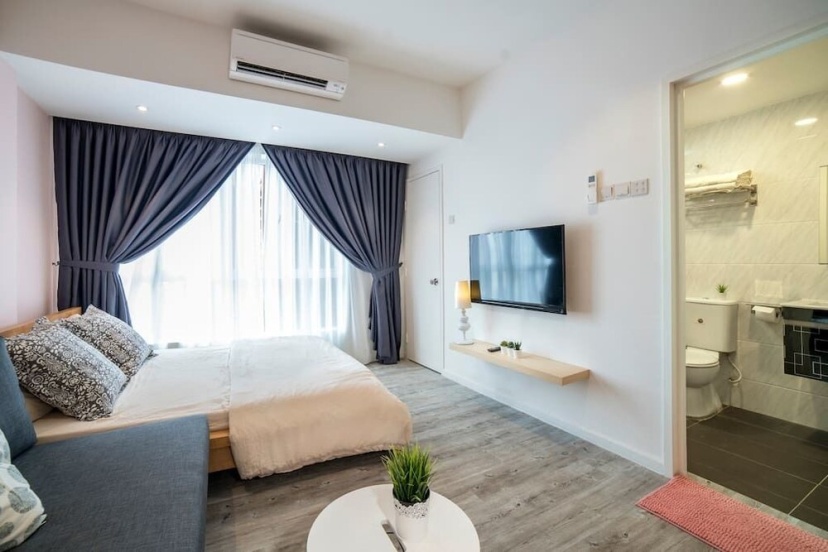 Casa Mutiara @ Bukit Bintang by HnHCozy — отель с удобствами в Куала-Лумпуре