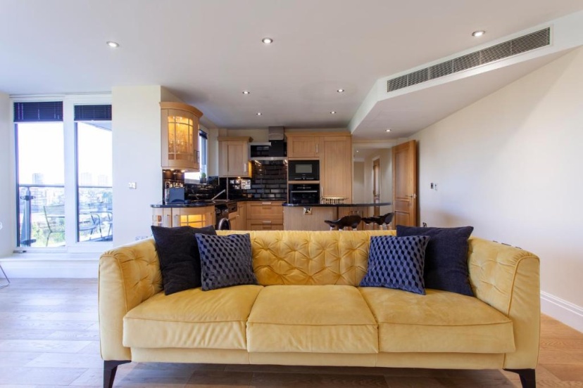 Thames View Apartment, Imperial Wharf — отель с удобным расположением в Лондоне