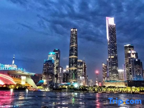Boyue Executive Apartments (Guangzhou Zhujiang New Town Gaode Land Plaza) — отель в Гуанчжоу, Китай