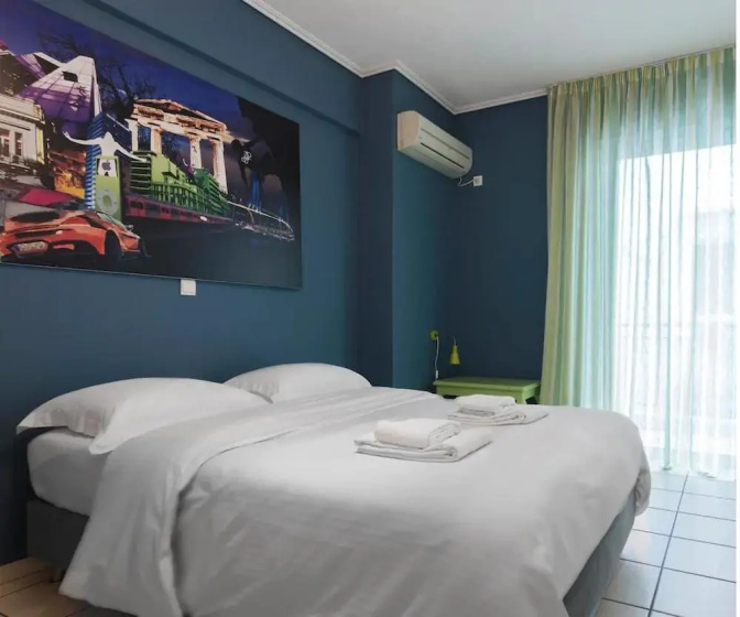 Spacious 2 Bedroom Apartment In Thessio — отель с удобным расположением в Афины