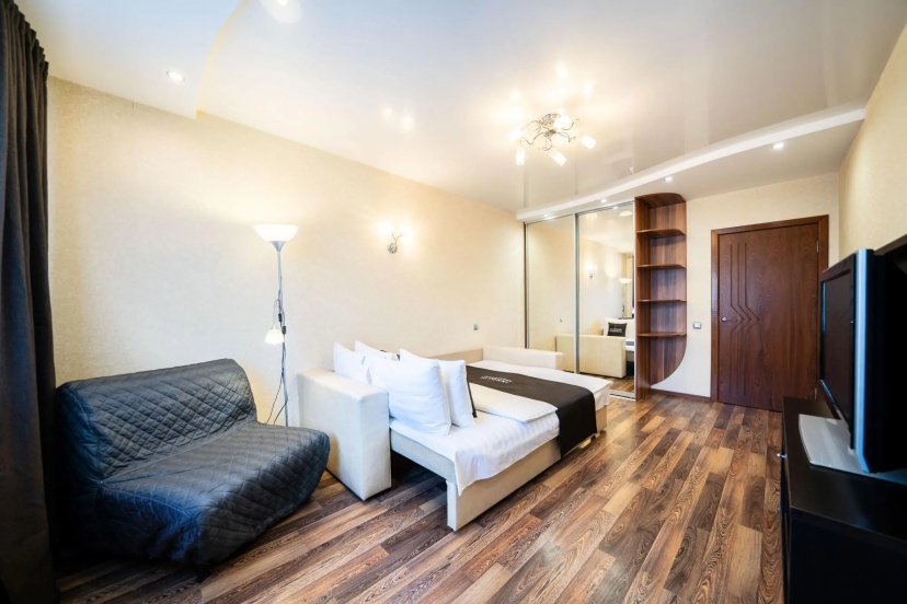InnDays Apartments на улице Кораблестроителей 29 корпус 5 29 — отель с удобствами в Санкт-Петербурге
