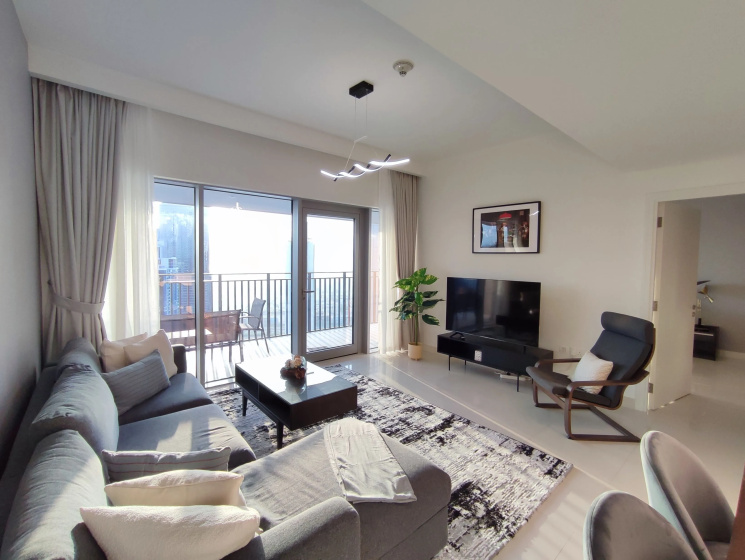 SuperHost - Chic Apartment With Balcony Close to Burj Khalifa — отель с удобствами в Дубае