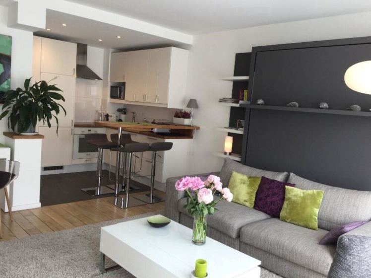 Apartment With one Bedroom in Paris, With Wonderful City View, Furnish — отель с удобствами в Париже