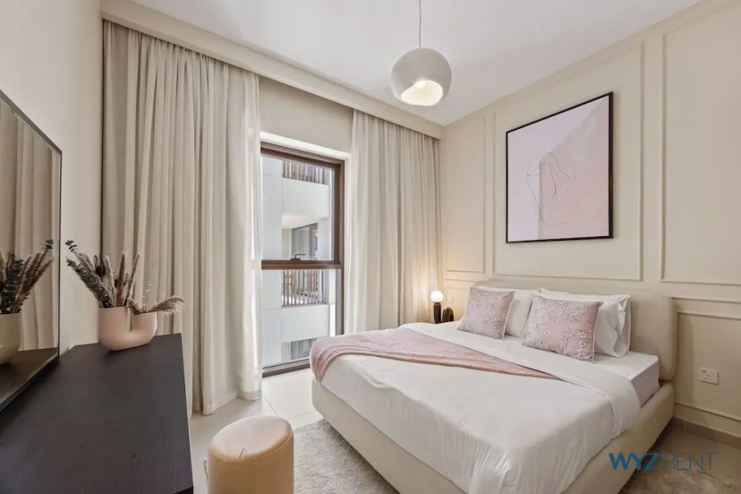 Pink Panther Soft Glam 1BR in Surf 2 — комфортный отель в Дубае