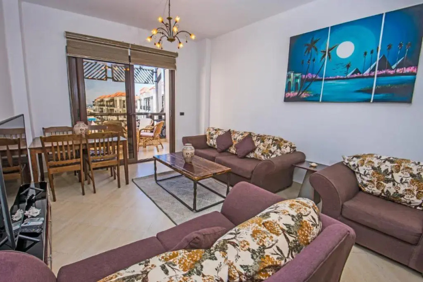 Premium sea view 2 bedrooms 2 bathrooms apartment located within Gravity Hotel & Aquapark Hurghada — отзывы гостей и цены