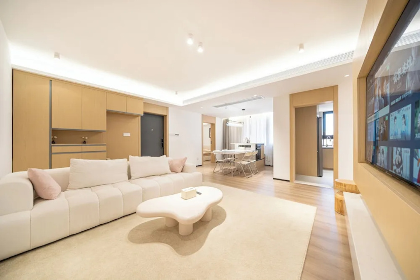 CityHome-Modern 3BRs 2Baths CAC&Fheating — отель с удобствами в Шанхае