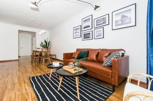 Qingdao Shibei·Kaide Mall· Locals Apartment 00151110 — комфортный отель в Циндао