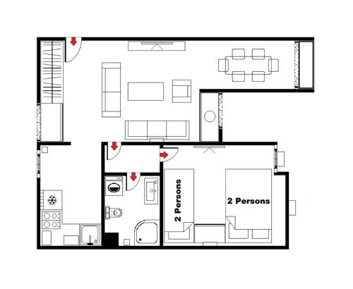 D&D Apartments Budva — отель в Будва, Черногория