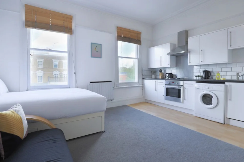 Cosy Studio In West London Fits 2 — забронировать отель в Лондоне