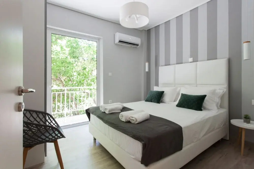 56m² homm Koukaki Modern Apartment Ag. Nikolaou st — отель с удобствами в Афины