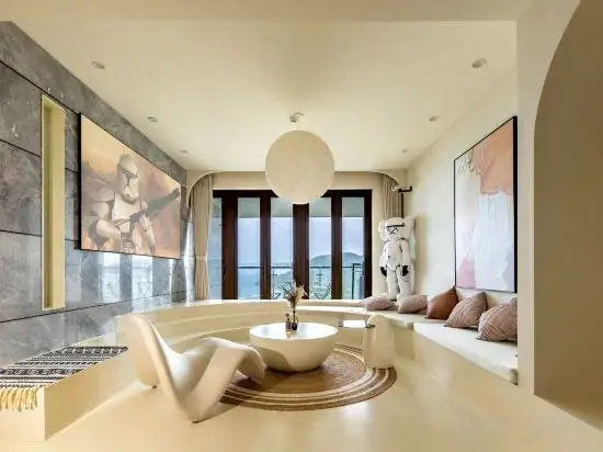 Mianmian Shanju·Parent-child Seaview Holiday Apartment (Dadonghai Banshan Peninsula Branch) — отель с удобным расположением в Санье