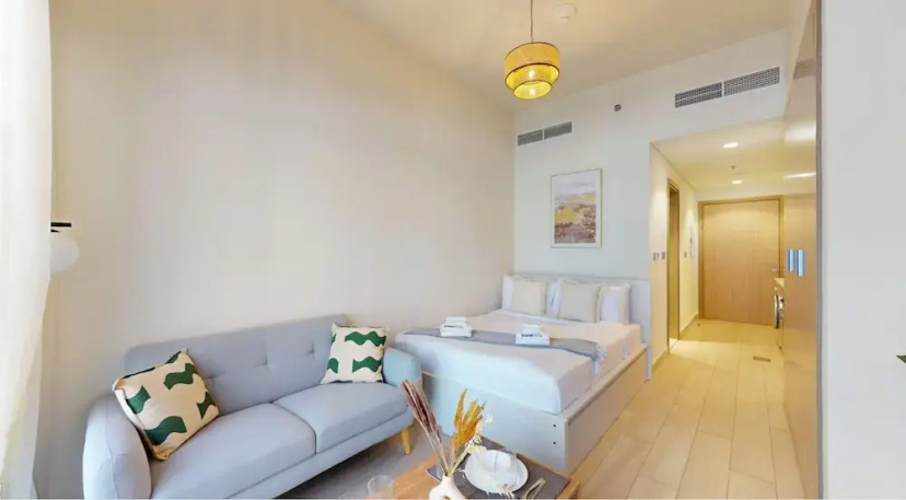 PVH - Cozy Studio in Azizi Riviera — комфортный отель в Дубае