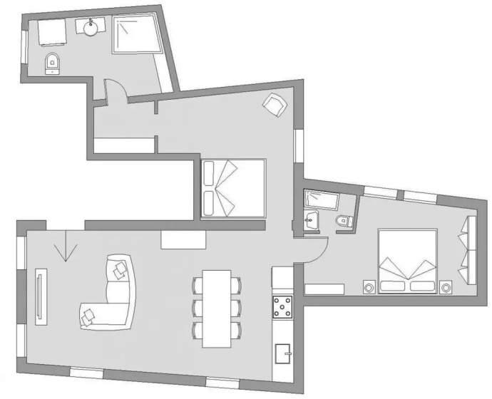 Ca' Rossini 1 Apartment — отель в Венеции, Италия