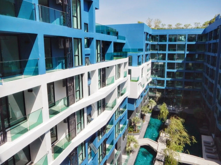 Acqua Condo Jomtien — отель с удобствами в Паттайе