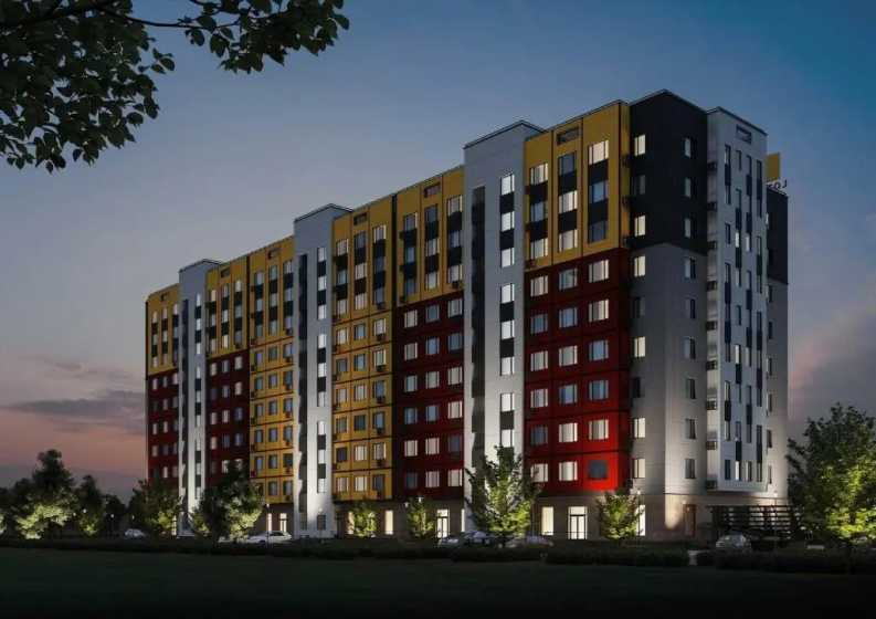 Уютная квартира-студия ЖК Lotus Terrace — отель в Алматы, Казахстан