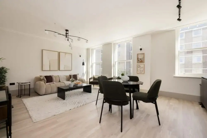 The Brunswick Square Retreat - Glamorous 1bdr Flat — отель с удобствами в Лондоне