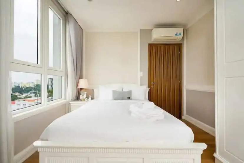 Salute de Leman Luxury Apartment — отель с удобствами в Хошимине