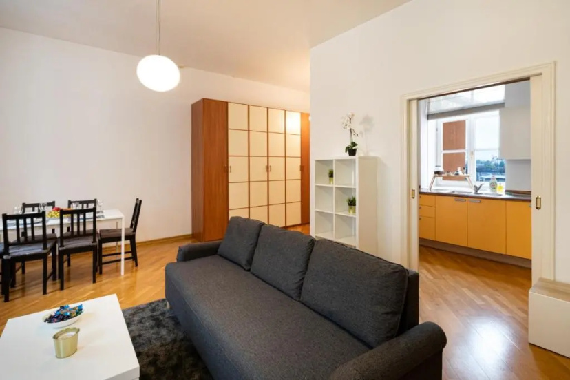 Old Riga Two floor Palasta Loft Apartment with river view — комфортный отель в риге