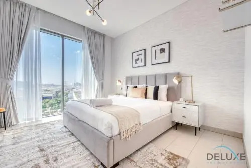Цены на Notable 2BR at Sobha Hartland Greens MBR City by Deluxe Holiday Homes в Дубае