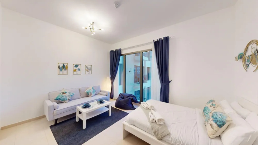 Qudra - Town Square - Una Apartment 650 — отель с удобным расположением в Дубае