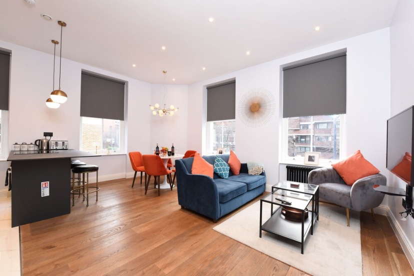 Stylish & Spacious Deluxe Apartments near Victoria Station 4 — отель в Лондоне, Соединенное Королевство