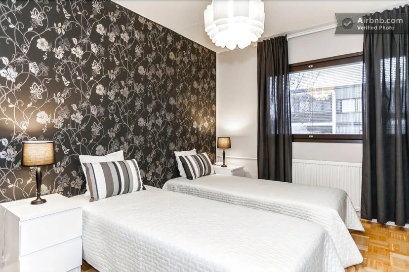 Apartment White Orchidea — отель с удобствами в Хельсинки