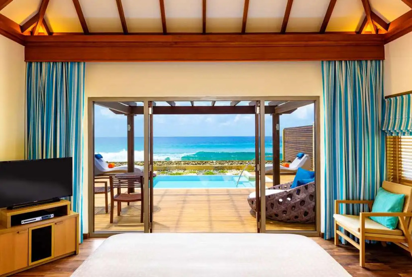 Отель для отдыха с детьми на Мальдивах