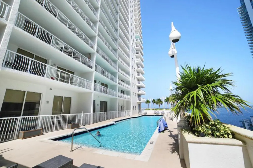 Amazing Ocean View & City View 3 BR in walkable downtown Brickell Miami — отель с удобным расположением в Майами